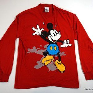 Vintage Mickey & Co Long Sleeve Dancing Mickey Tee